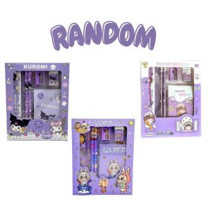 Gratis Semua - Alat Tulis Lucu / Set Alat Tulis 6 In 1 / Stationery Set Lucu Karakter / Paket Perlengkapan Alat Tulis