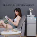 Tủ lạnh mini 2 cánh có ngăn đá riêng biệt siêu tiết kiệm điện dễ dàng di chuyển Bảo hành 2 năm 7 ngày lỗi đổi mới. 
