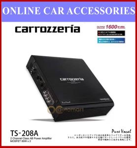 Carrozzeria TS-208A 2ch Power Amp 2 Channel Amplifier 1600 Watts Max Power