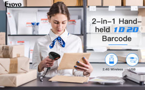 Eyoyo Handheld 2.4G Wireless 1D 2D Barcode Scanner: A Comprehensive Guide