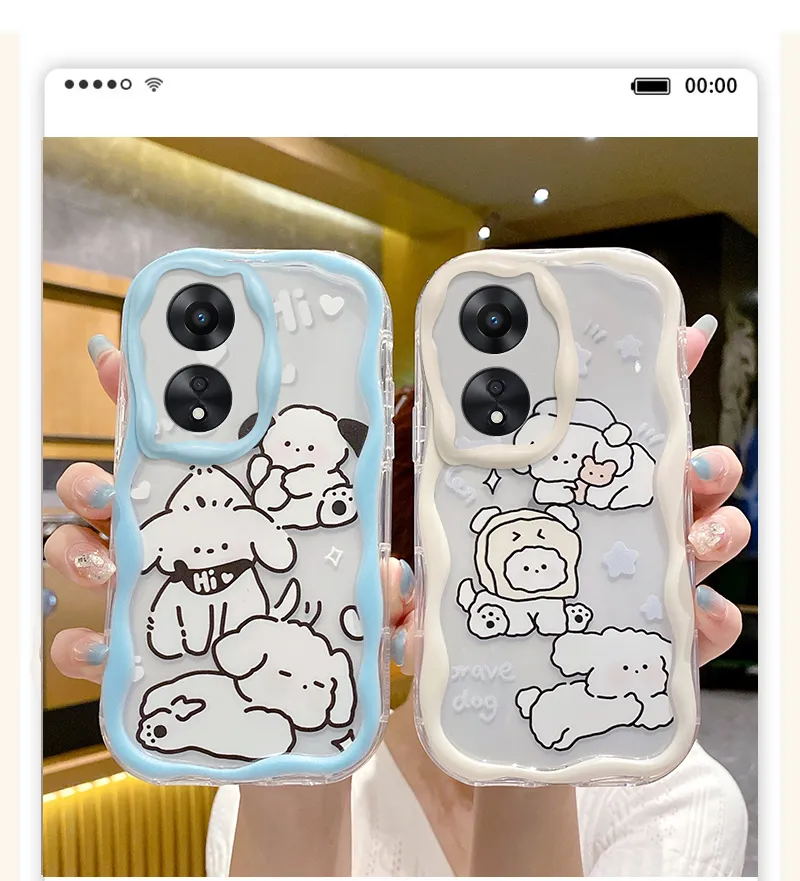 OPPO A78 5G Case For OPPO A78 5G New soft case cartoon New Year