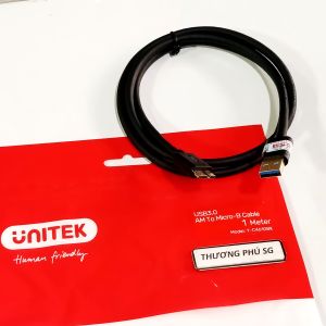 Cáp USB 3.0 ra Micro B dài 1m / Cable USB 3.0 AM to Micro BM (Unitek chính hãng)