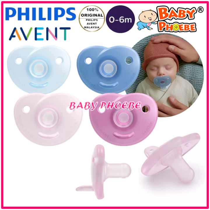 Pacifier Puting Avent Newborn Philips Avent Soothie Soother
