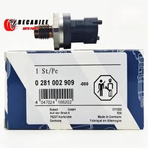 0281002909 Fuel Rail Pressure Sensors OEM 0281002867/7701069617 /8200600206 for HHYUNDAI Tucson KKIA Sportage FFIAT DUCATO BMMW