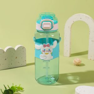 TOKO21 Botol Minum Tali Panjang HX 3217 Botol Anak Karakter Lucu MONORRO 600/800 ML Tumbler SANRIO