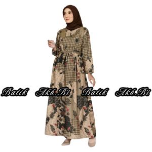 BAJU GAMIS WANITA TERBARU 2025 GAMIS BATIK WANITA BUSUI CANTIK S M L XL XXL 3L 4L 5L JUMBO