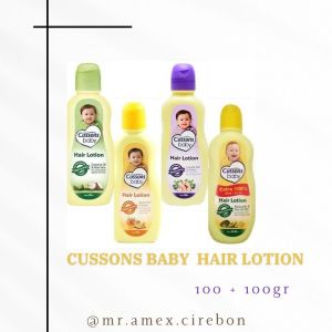 CUSSONS BABY HAIR LOTION ( ALMOND OIL & HONEY 100+100 ML )