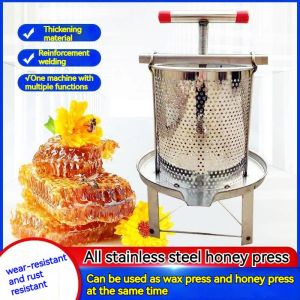 Stainless steel honey press household wax press soil honey extruder bee honey extraction and juice extraction tool