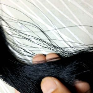 ด้ายโพลีเอสเตอร์ สำหรับเย็บมือ ด้ายเหนียว ทนทาน ลื่น สีดำ ผลิตในญี่ปุ่น Fujix King ยาว 300 เมตร เย็บได้ทั่วไป เย็บกุ๊นขอบชายเสื้อ กางเกง งานร้อยลูกปัด..