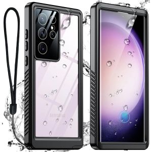 IP68 Waterproof Shockproof Case For Samsung Galaxy S24 S23 S22 S21 S20 Ultra FE A54 A53 A42 A34 A33 A24 A25 A22 A14 A13 5G Underwater Swimming Phone Luxury Cover