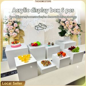 Set 6 Kiub Pamer Serbaguna - Untuk Buffet Perkahwinan & Hari Jad