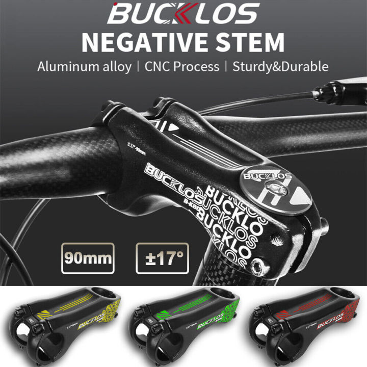 Bicycle Stems 90mm 17 Degree Stem Ship In 24h】BUCKLOS Bike Stem - Main Image