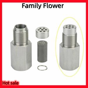 Family Flower Flash Sale M18 x 1.5 O2เซ็นเซอร์ออกซิเจน spacer เครื่องกำจัดตรวจสอบไฟเครื่องยนต์เครื่องจำลองขนาดเล็กตัวเร่งปฏิกิริยา304อะแดปเตอร์สแตนเลส