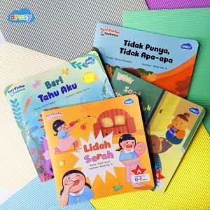 Seri Pintar Membaca (1 Set 4 Buku Berjenjang) - [Pustaka Hulwah x Arasy]