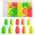 GGR 30pcs Foam Fishing Float Fishing Foam Float High Sensitivity Conical Shape Fishi Buoy Indicator Foam Floats Eye-catching Fishing Foam Bobber Saltwater. 