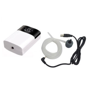 Can be used continuously for 70 hours SOBO Portable Oxygen Pump Aquarium Oxygen 2600/4800mAh USB charging mute AC DC Air Pump Outdoor Fish Oxygen Automatically switch power mode after power failure(Portable air pump for aquarium Aquarium Air Pump Aerator)