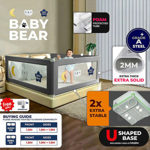 [8th GEN] Babybloo Baby Bed Fence Safety Baby Bed Guard Baby Rail Bedfence Penghadan Anti-fall Bed Rail Playpen 床圍欄