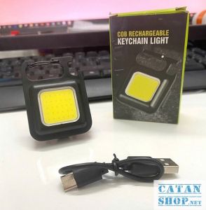 Móc Khóa Đèn Led Mini Siêu Sáng Pin Sạc - Móc Khóa Đèn Pin 3 Chế Độ Tiện Dụng Mang Theo Du Lịch Dã Ngoại GD876-DenLedMK