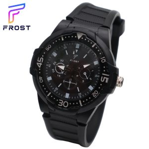 FROST Jam Tangan Pria Wanita Analog Strap Rubber Tahan Air F-2201 Bonus Box