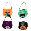 MAGEE Pumpkin Party Trick Or Treat Tote Bag Props For Children Kids Gift Basket Candy Bag Halloween Decoration Storage Bucket. 