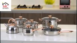 cookware set casserole set kitchenware set induction pan non stick frying pan