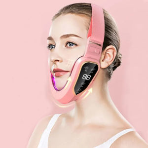 Hengfa Lina Facial Lifting Device LED Photon Therapy Facial Slimming Massager Double ChinV-Face Shaped Cheek Lift Belt Machine
