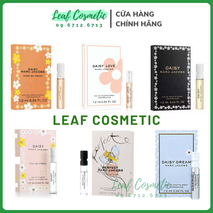 CÓ BILL US] Vial Sample Mẫu thử Vial Nước Hoa Marc Jacobs