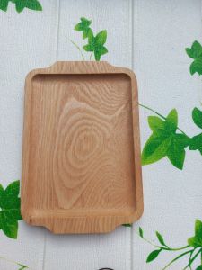 Khay Chữ Nhật  gỗ  Tần Bì KT 13*22*2CM- dùng trang trí dùng để đồ ăn trái cây... cho gia đình và nhà hàng- Phong cách mộc- Gỗ Việt trang trí