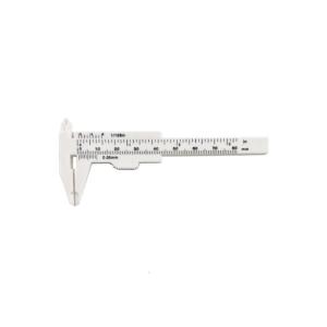 Double Scale Plastic Verniers Calipers with 0.1mm Resolution High Verniers Calipers Device for Precise Measurement