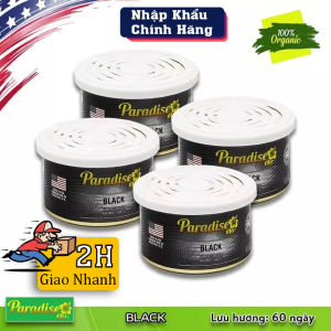 [NHẬP KHẨU USA] Sáp Thơm Phòng PARADISE BLACK 42G Made in USA 100% Hữu Cơ An Toàn Cho Sức Khỏe - Sáp Thơm Xe Hơi Ô Tô Khử Mùi Chống Ẩm Mốc Sáp Thơm Khử Mùi Cao Cấp NH.SHOP