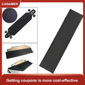 【CANAMEK】 Skateboard Grip băng cuộn không thấm nước Skate Board boong giấy nhám băng tấm 81x21cm longboard Scooter Grip Băng phụ kiện