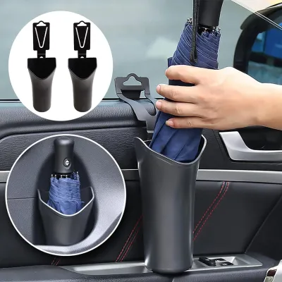 Car Umbrella Storage Box Waterproof Umbrella Sets Organizer Barrel Car Hanging Trash Can Bottle Holder