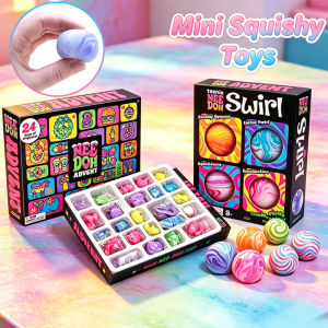Squishy Toy Blind Box Mini Stress Ball Sensory Fidget Gift Pack Holiday Countdown