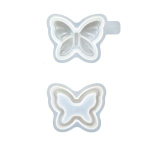 CHDHALTD Non-stick Butterfly Storage Box Mold Soft Bowknot Shape Storage Jar Mold Aromatherapy Candle Mold DIY Craft Silicone Candle Cup Mold Candle Making