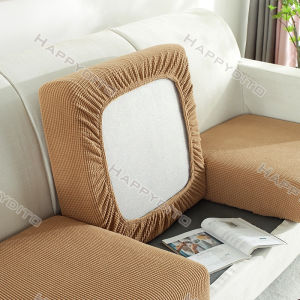 Elastic Sofa Seat Cover 1/2/3/4 Seater Stretchable Couch Cushion Slipcovers Anti-Slip Dust Sofa Cushion Cover