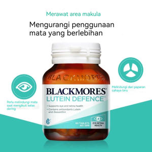 Blackmores Lutein Defence Eye Care Vitamin 60 Tablets - SẢN PHẨM ĐƯỢC SHOP CHỌN LỌC KĨ RẤT ĐƯỢC ƯA CHUỘNG TRÊN THỊ TRƯỜNG KHÁCH YÊU TRẢI NGHIỆM THỬ NHÉ SẢN PHẨM TỐT CHẤT LƯỢNG CAO