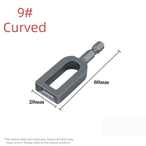 Wire Twister Tool 1/4" Hex Shank Drill Wire Twisting Tool Heavy Duty Wire Knotter for Fencing Rebar Tying Construction DIY Projects Repairs