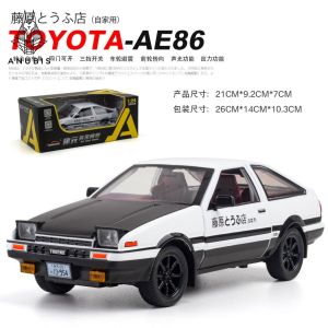 Mô Hình Xe Ôtô Kim Loại 1/24 Siêu Xe TOYOTA TRUENO AE86 Miniauto Dùng Để Trưng Bày Bàn Làm Việc Làm Đồ Chơi Trẻ Em