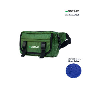 MONTRAV - Waist Bag - Tas Selempang Pria - Atsui