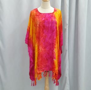 [056] PONCHO SARONG TIEDYE/DRESS SARONG TIEDYE for beachside