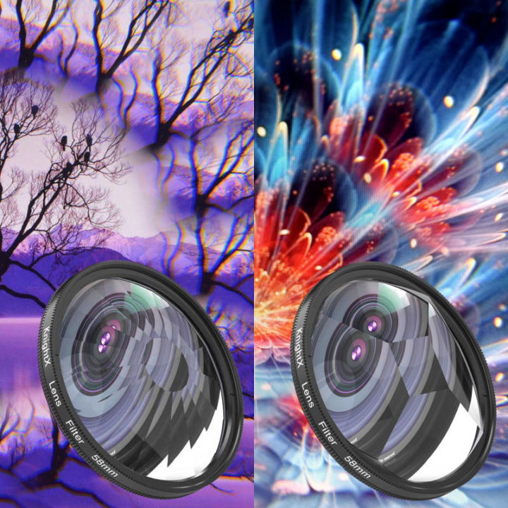 KnightX 52mm 58mm 67mm 77mm Prism lens Filter CPL UV ND