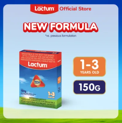 Lactum 3 Growing-Up Milk Powder 150g | For Children 1–3 Years Old | Fortified Milk Drink