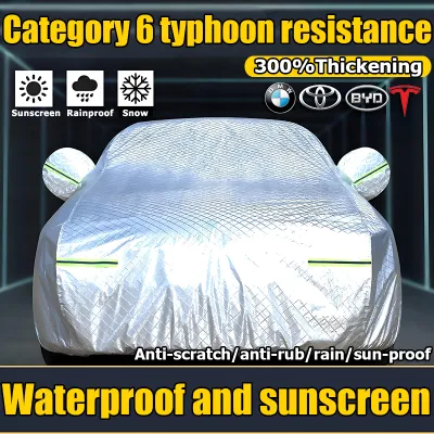 【24 hours delivery】toyota car cover waterproof Aluminum film+lint car cover outdoor car cover xoebg oxford shield car canvas auto exterior covers car cover for suv dustproof all size
