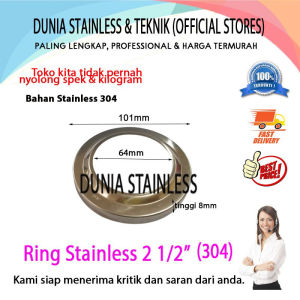 Ring Stainless 2 1/2in (304) Aksesories stainless steel interior bangunan