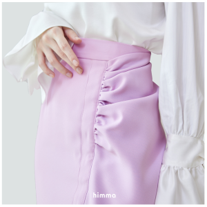 himma Glam wrap skirt กระโปรงสอบตกแต่งระบาย