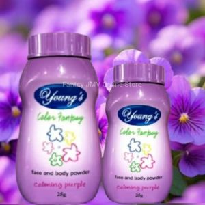 Youngs Baby Powder Color Fantasy Face and Body Powder 50g/ 6 Piece