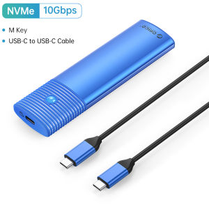 NVMe 10Gbps SSD Case Disk M2 PCIe Enclosure M.2 Mobile Box Built-in Metal Heat Sink External for NVMe SSD