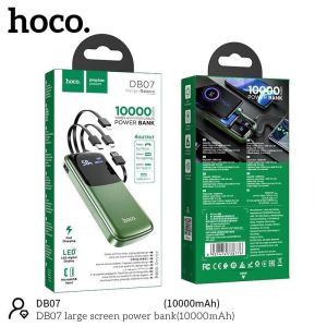 Pin sạc dự phòng 20.000 mAh nhỏ gọn di động Siêu bền và siêu khủng Hỗ Trợ tích hợp 3 dây cáp sạc tiện dụng ( SIÊU BỀN )