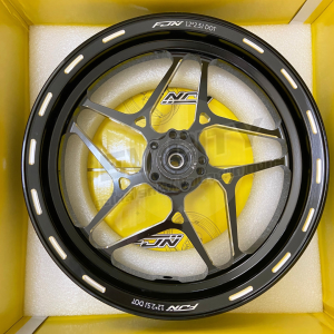 ล้อหน้าแต่ง 12 นิ้ว ยี่ห้อ FJN (12*2.5J) มอเตอร์ไซค์ไฟฟ้า จักรยานยนต์ไฟฟ้า ล้อแม็ก