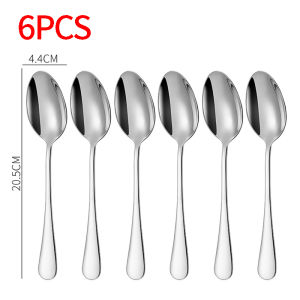 RTL （tebal） Garpu dan sendok baja tahan karat set 6PCS/12 PCS